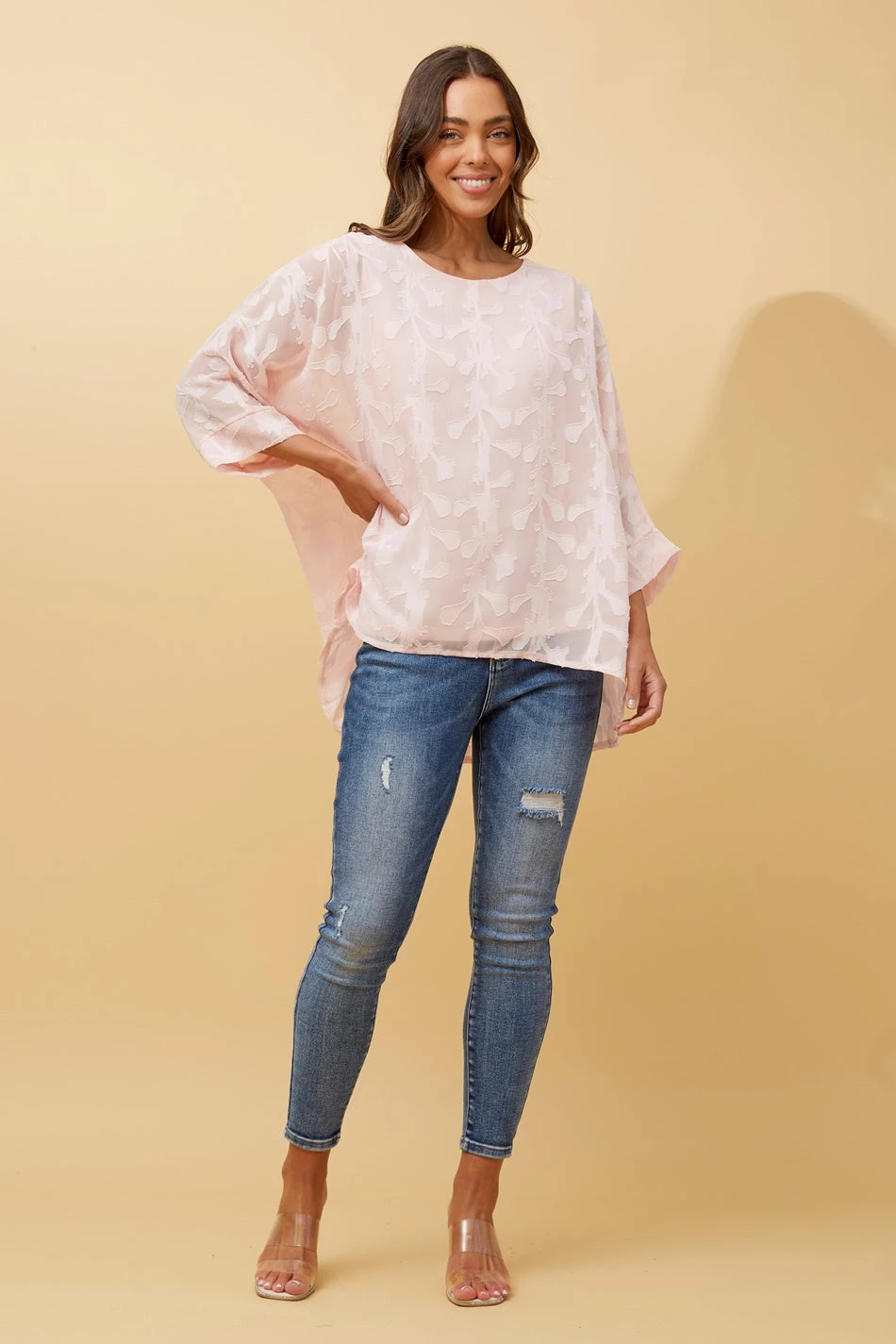 Stella ABBY BURNOUT TOP