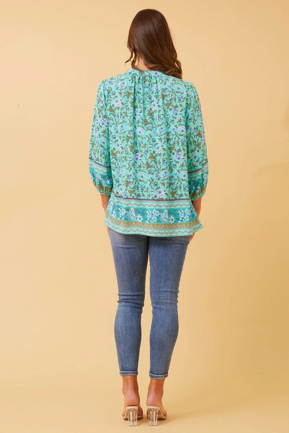 LYNDEN FLORAL BOHO TOP - Image 6