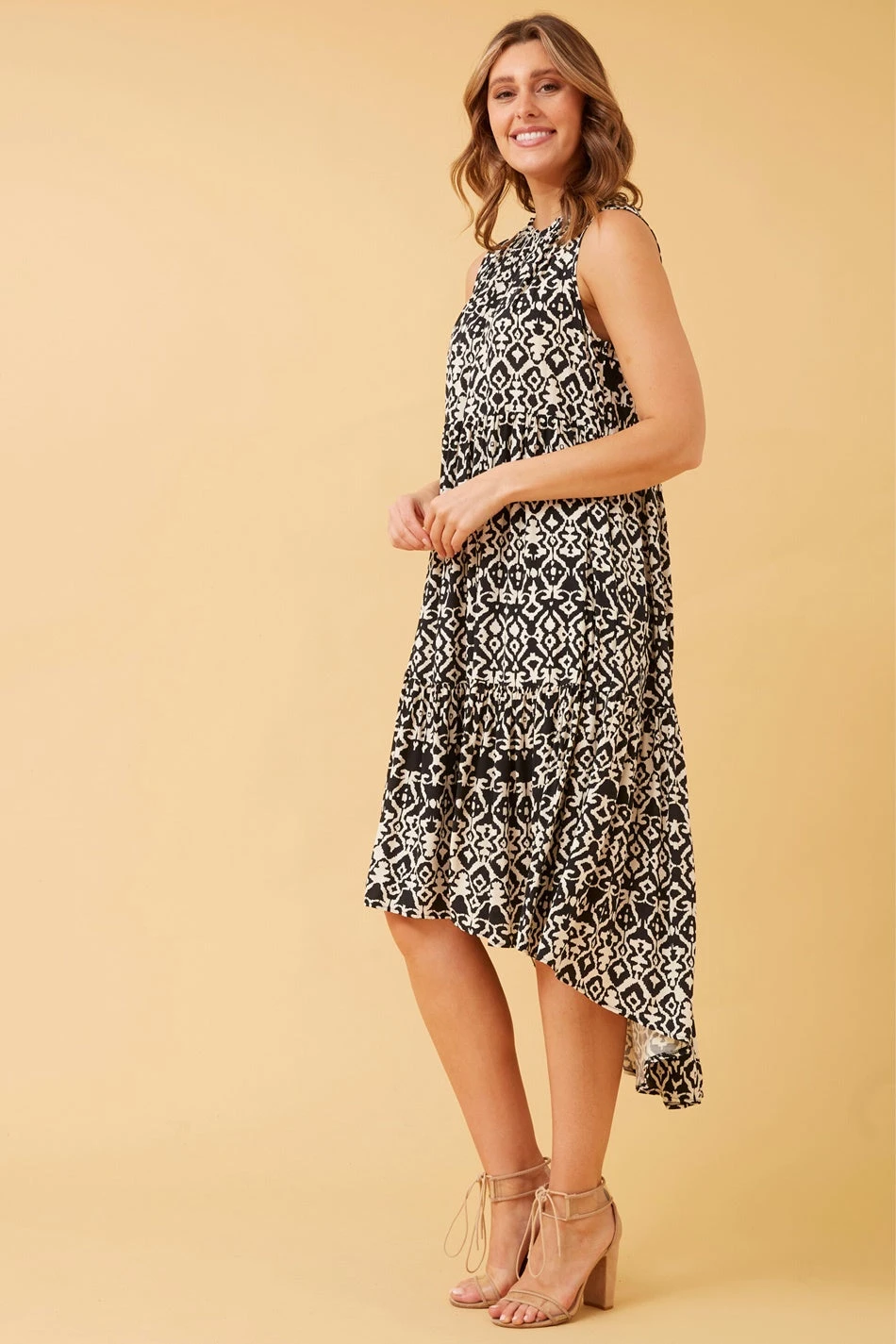 DREW TIERED TRAPEZE DRESS - Image 11