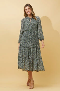 Stella MELA DITSY FLORAL MIDI DRESS