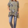CIA FLORAL TUNIC TOP
