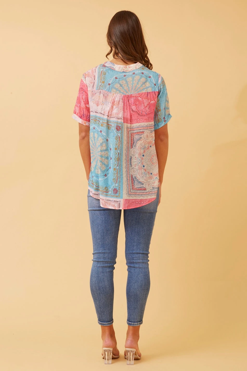 ARCHANA PATCHWORK BOHO TOP - Image 7
