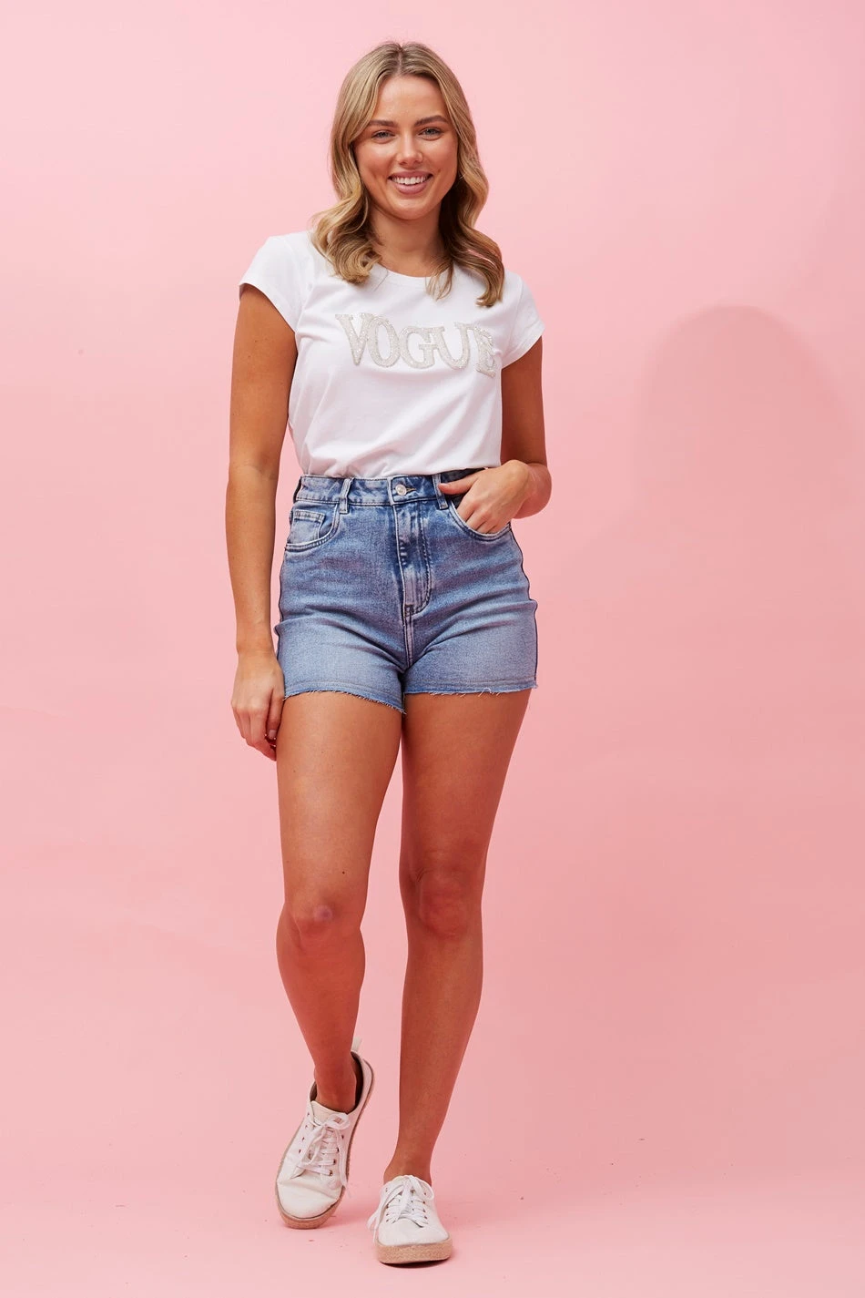 LOGAN DENIM SHORTS - Image 4