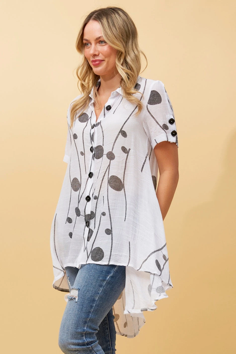 TRISH HI LOW HEM TUNIC - Image 2