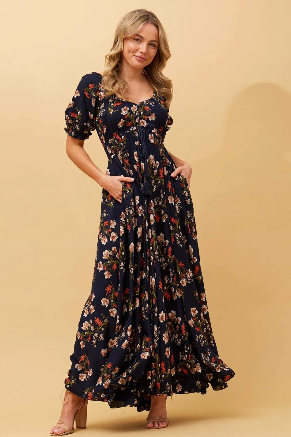 DAISY FLORAL BOHO MAXI DRESS - Image 3