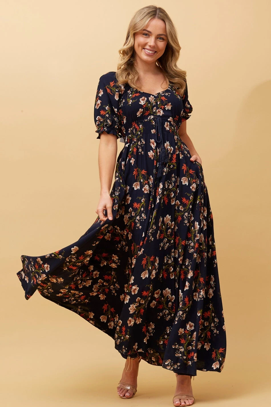 DAISY FLORAL BOHO MAXI DRESS - Image 4