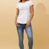 ASTRA BOSS BABE EMBROIDERED TEE