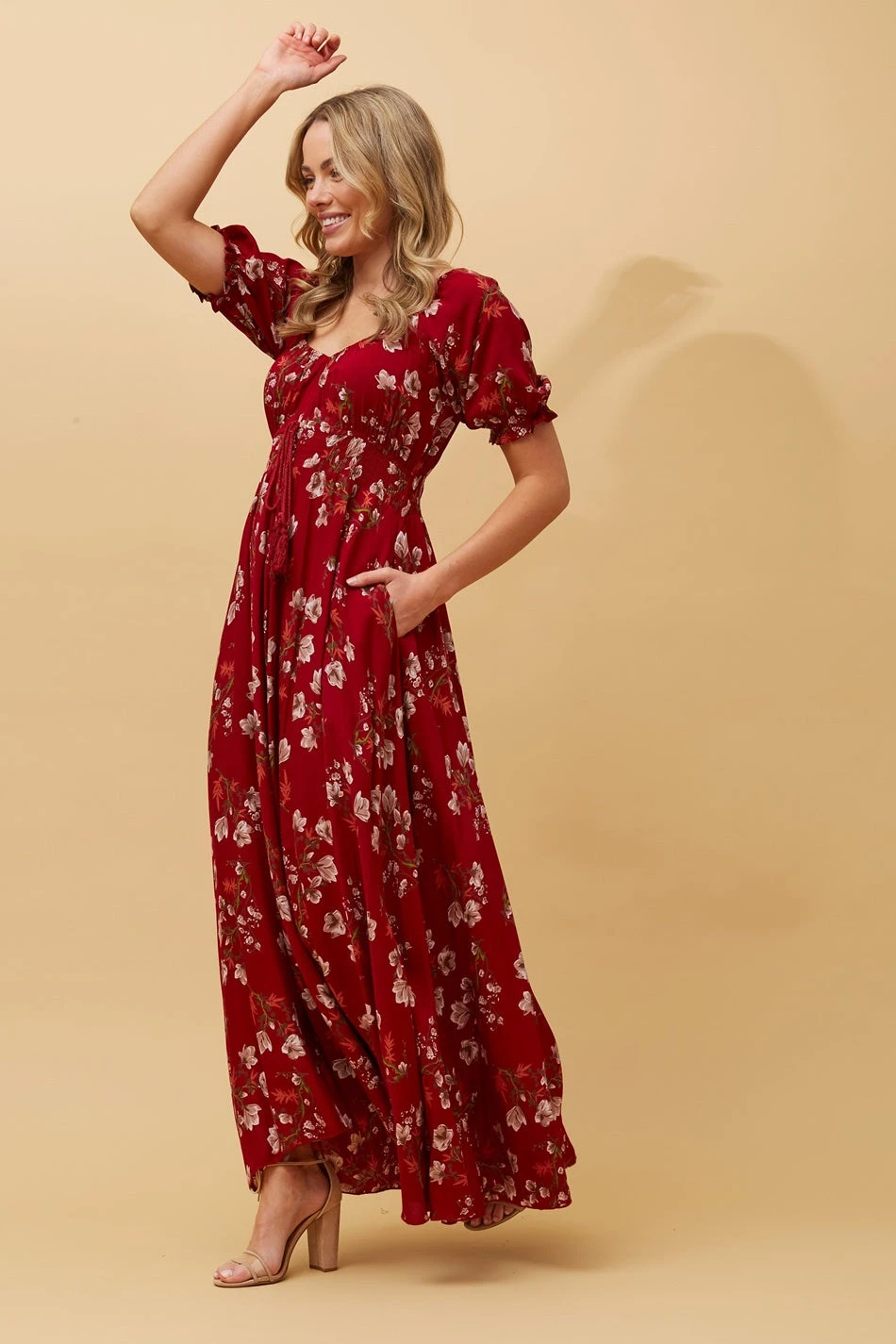 DAISY FLORAL BOHO MAXI DRESS - Image 11
