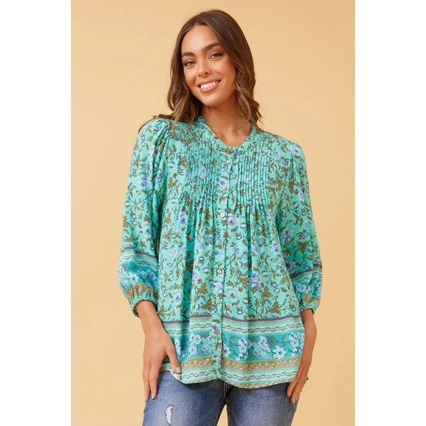 LYNDEN FLORAL BOHO TOP - Image 7