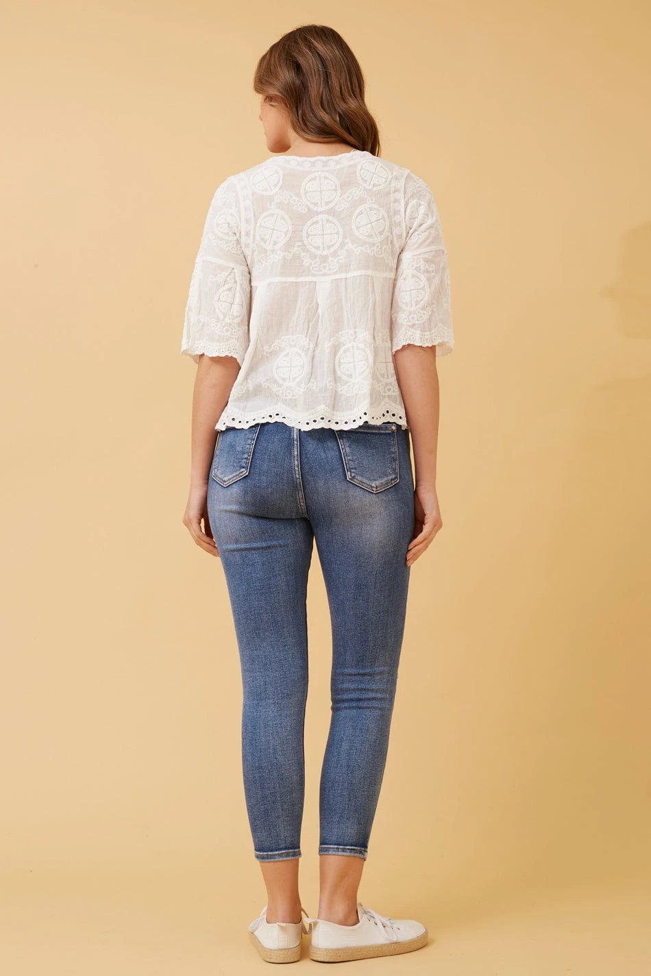 ELLIOT EMBROIDERED TOP - Image 6