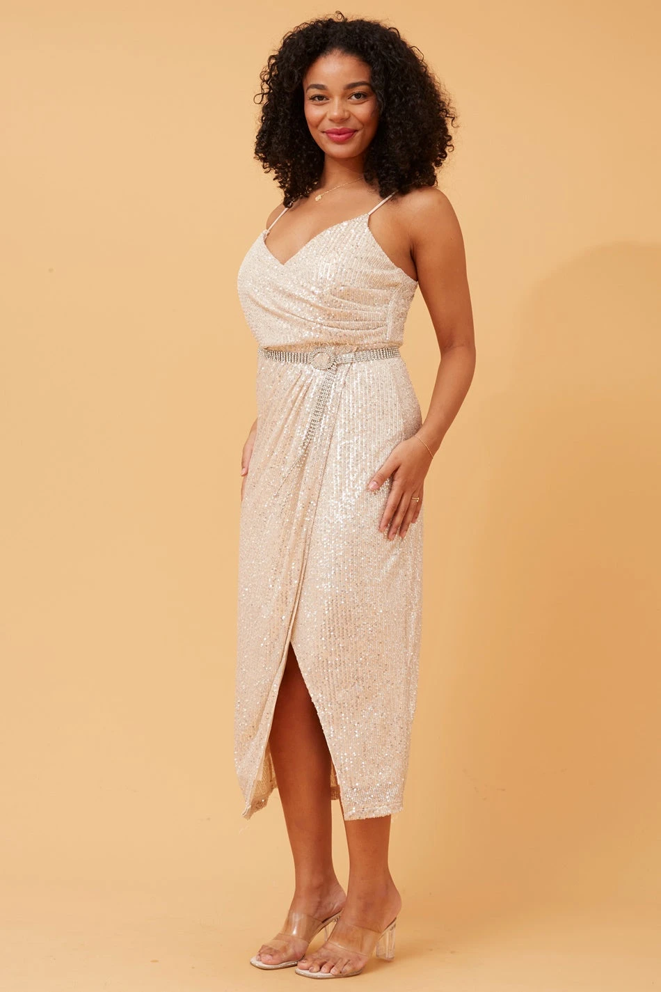 LEVI OVAL SHAPED CHAIN BELT - Image 2