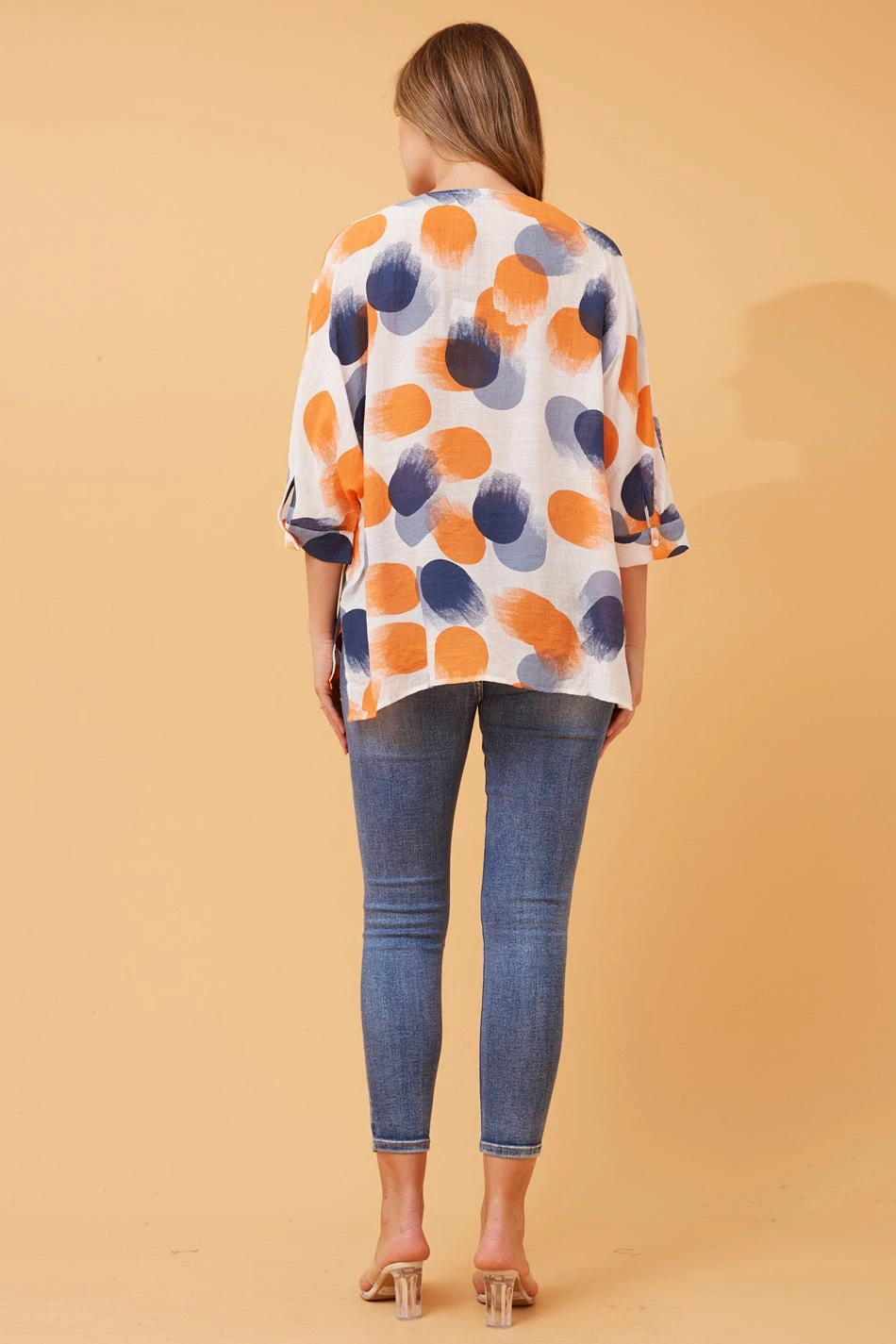 ASHER OVERSIZED POLKA DOT TOP - Image 6