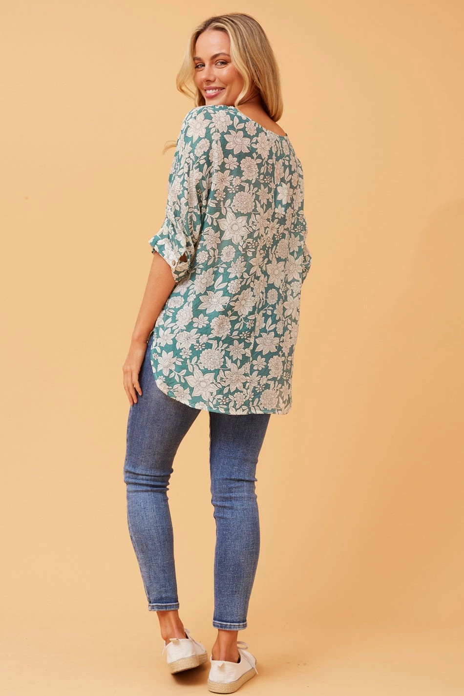 TARA FLORAL TOPtop - Image 6