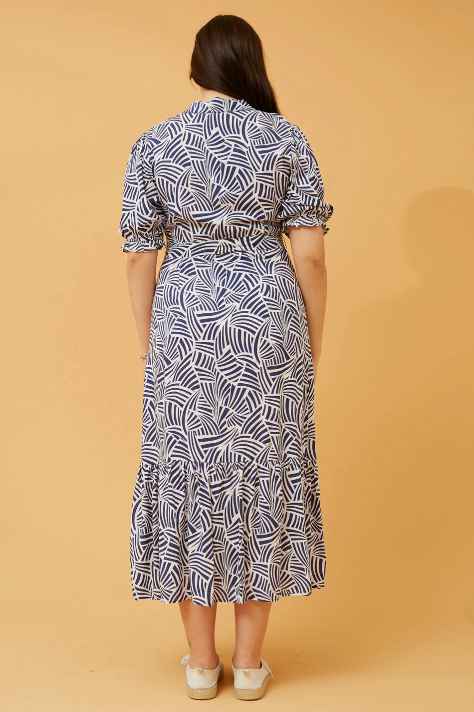 LINA PUFF SLEEVE MAXI DRESS - Image 7