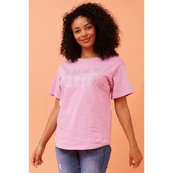 BINDI EMBELLISHED GRAPHIC PRINT TOP - Image 8