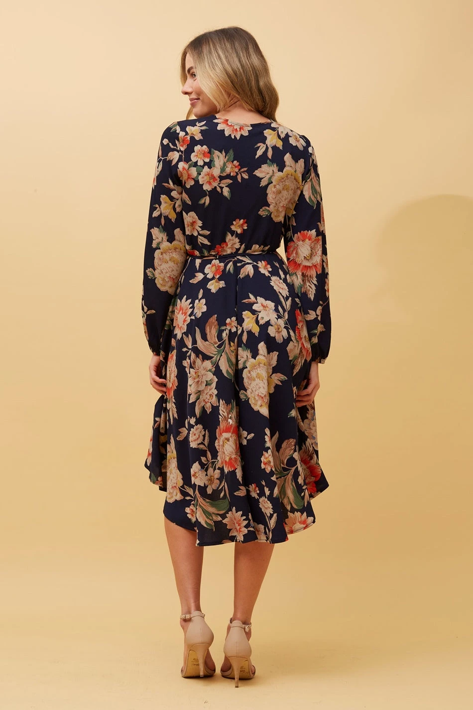 WILLOW FLORAL WRAP DRESS - Image 7