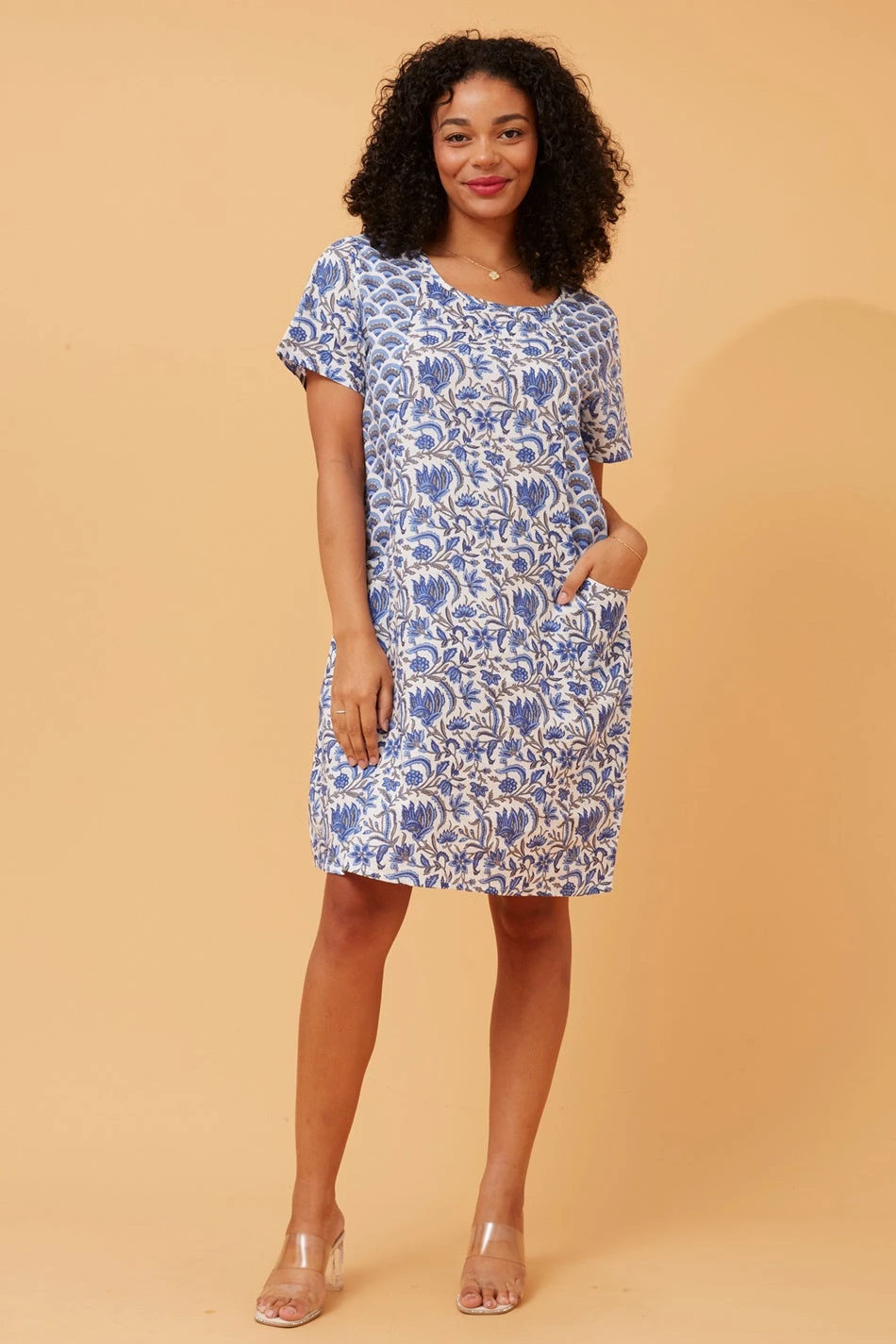 BELITA FLORAL PRINT DRESS - Image 4
