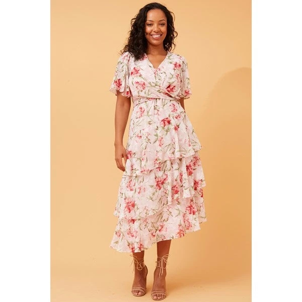 WINDSOR FLORAL MIDI DRESS - Image 9