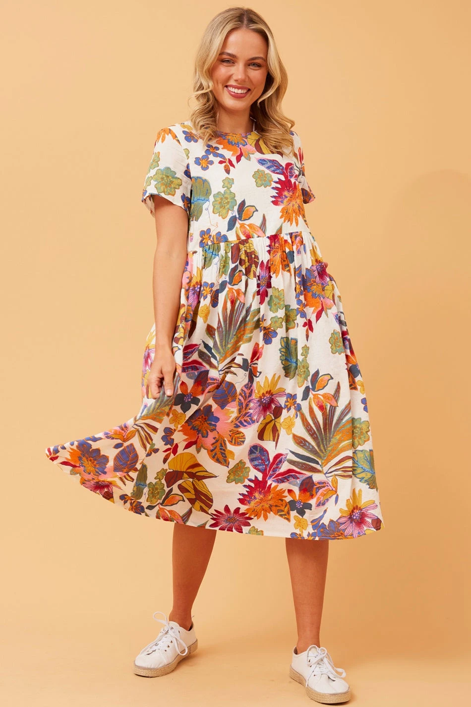 ROZINA FLORAL PRINT DRESS - Image 4