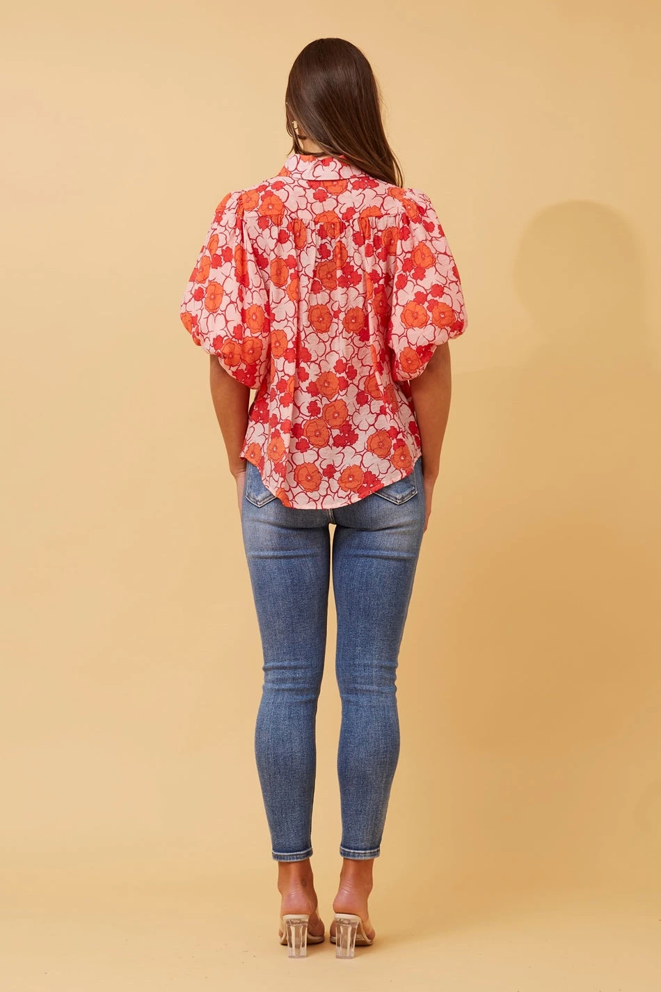 WILKIE PUFF SLEEVE FLORAL SHIRT - Image 12