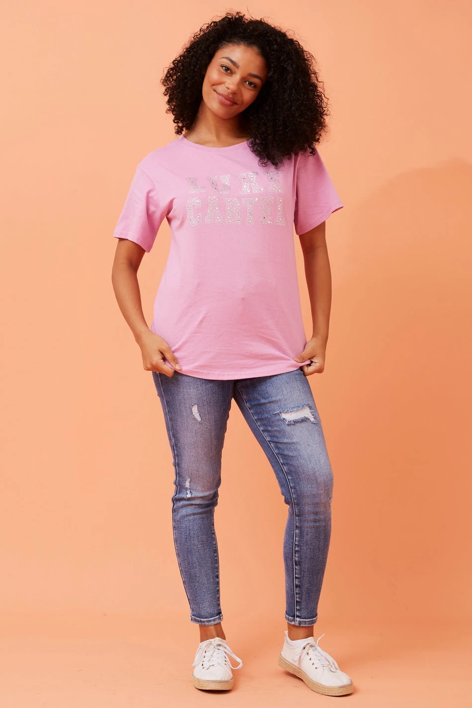 BINDI EMBELLISHED GRAPHIC PRINT TOP - Image 4