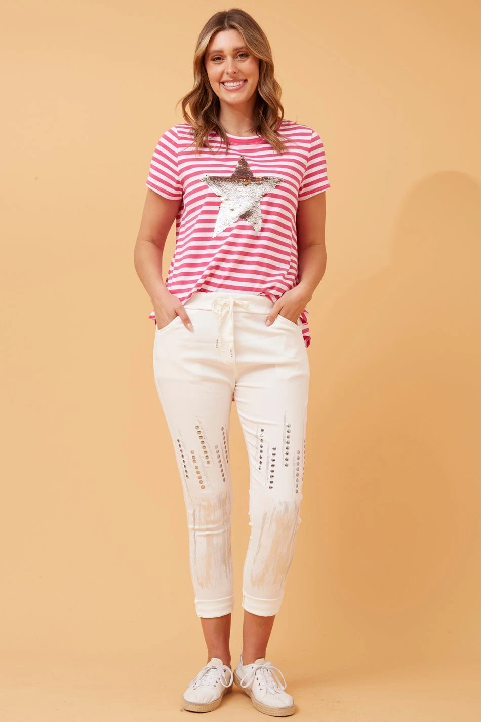 JANJA EMBELLISHED JOGGERS - Image 16