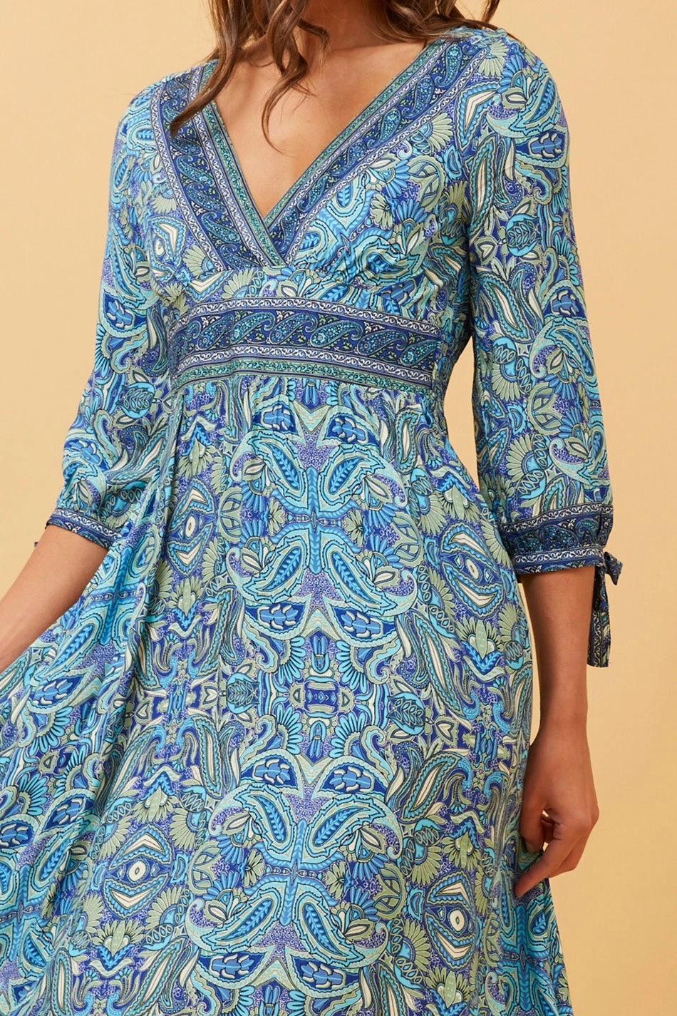 Stella JASMINE PAISLEY BOHO MAXI DRESS - Image 2