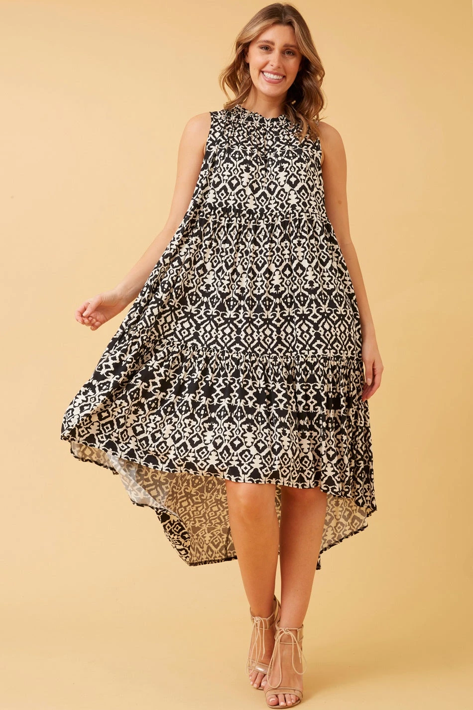 DREW TIERED TRAPEZE DRESS - Image 9