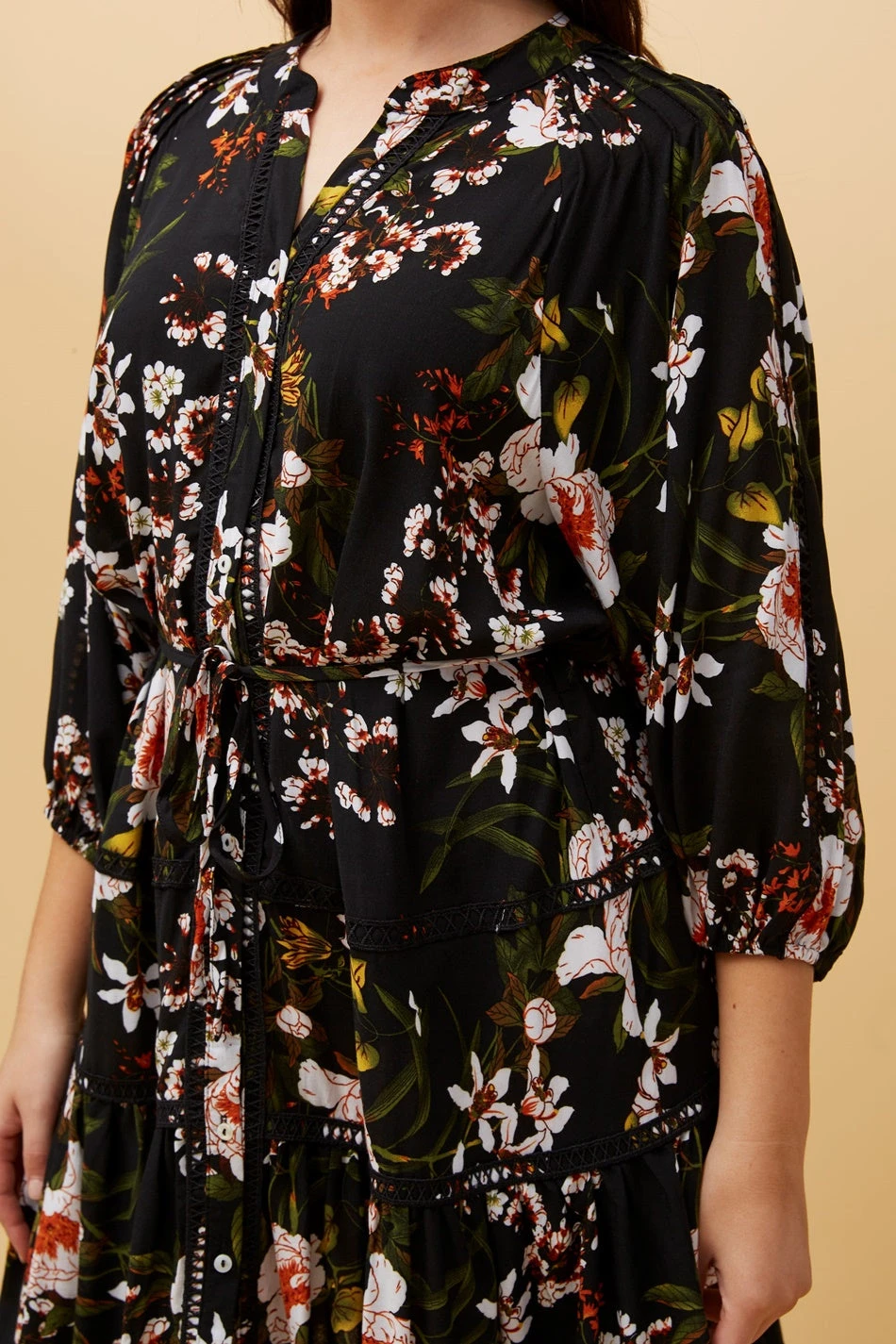 JEANIE FLORAL BOHO SHORT DRESS - Image 8