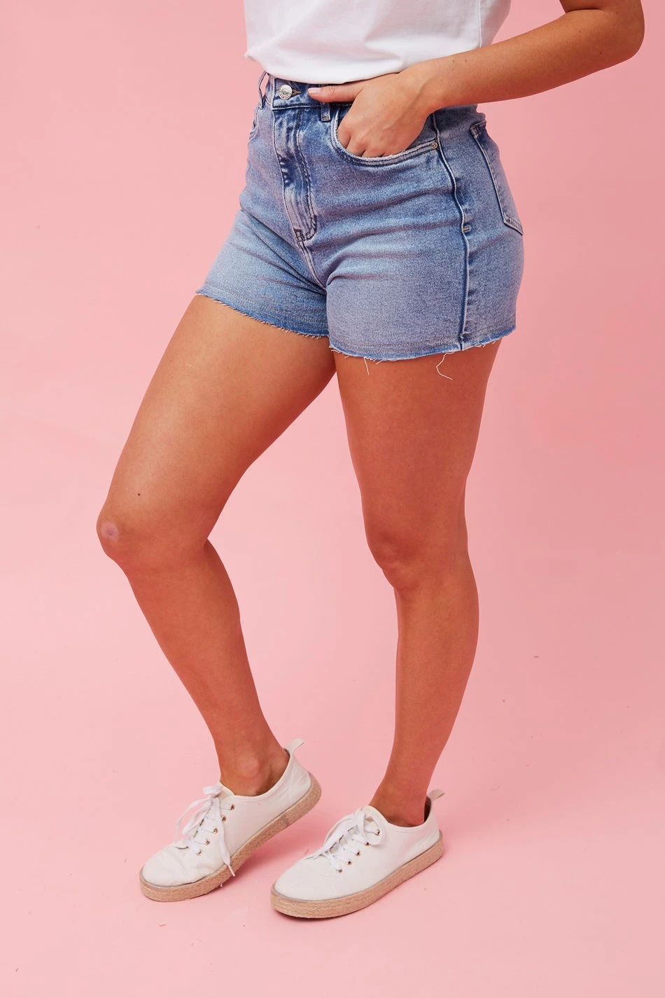LOGAN DENIM SHORTS - Image 6