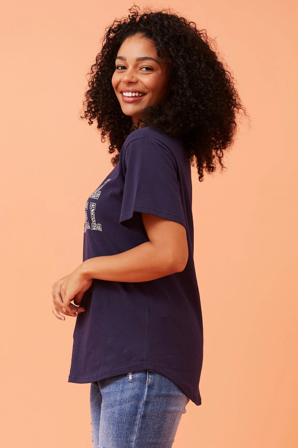 BINDI EMBELLISHED GRAPHIC PRINT TOP - Image 12