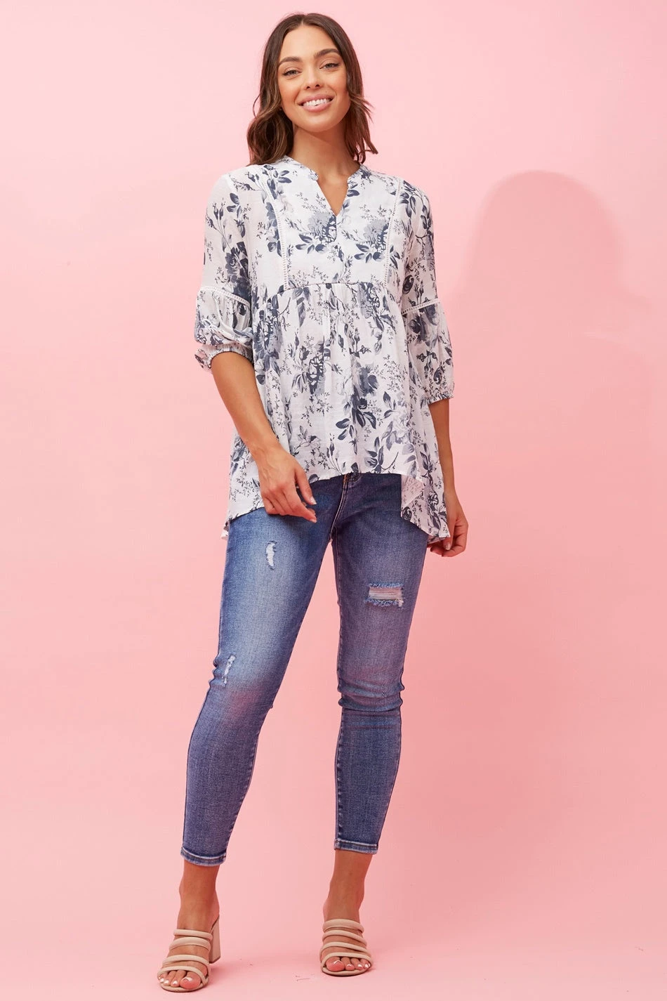 BRANDI FLORAL PRINT TOP - Image 4