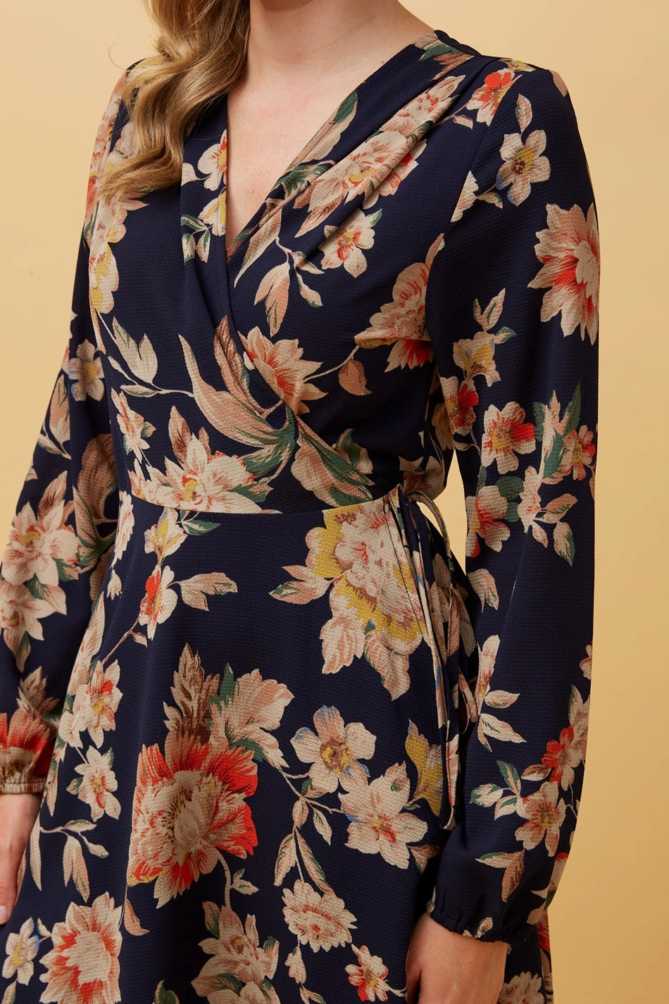 WILLOW FLORAL WRAP DRESS - Image 5