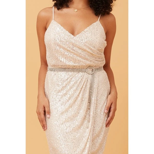 LEVI OVAL SHAPED CHAIN BELT - Image 6