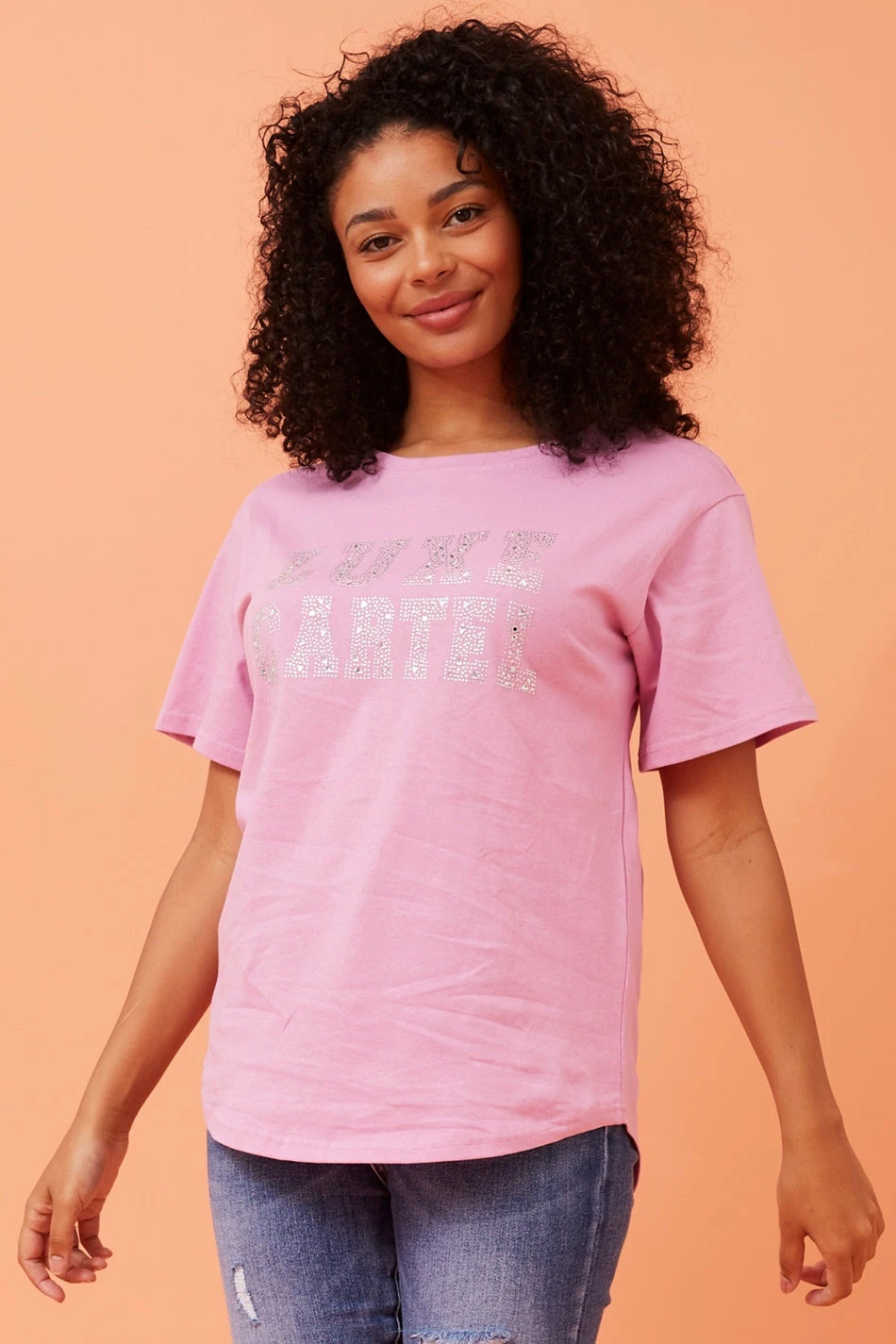 BINDI EMBELLISHED GRAPHIC PRINT TOP - Image 3