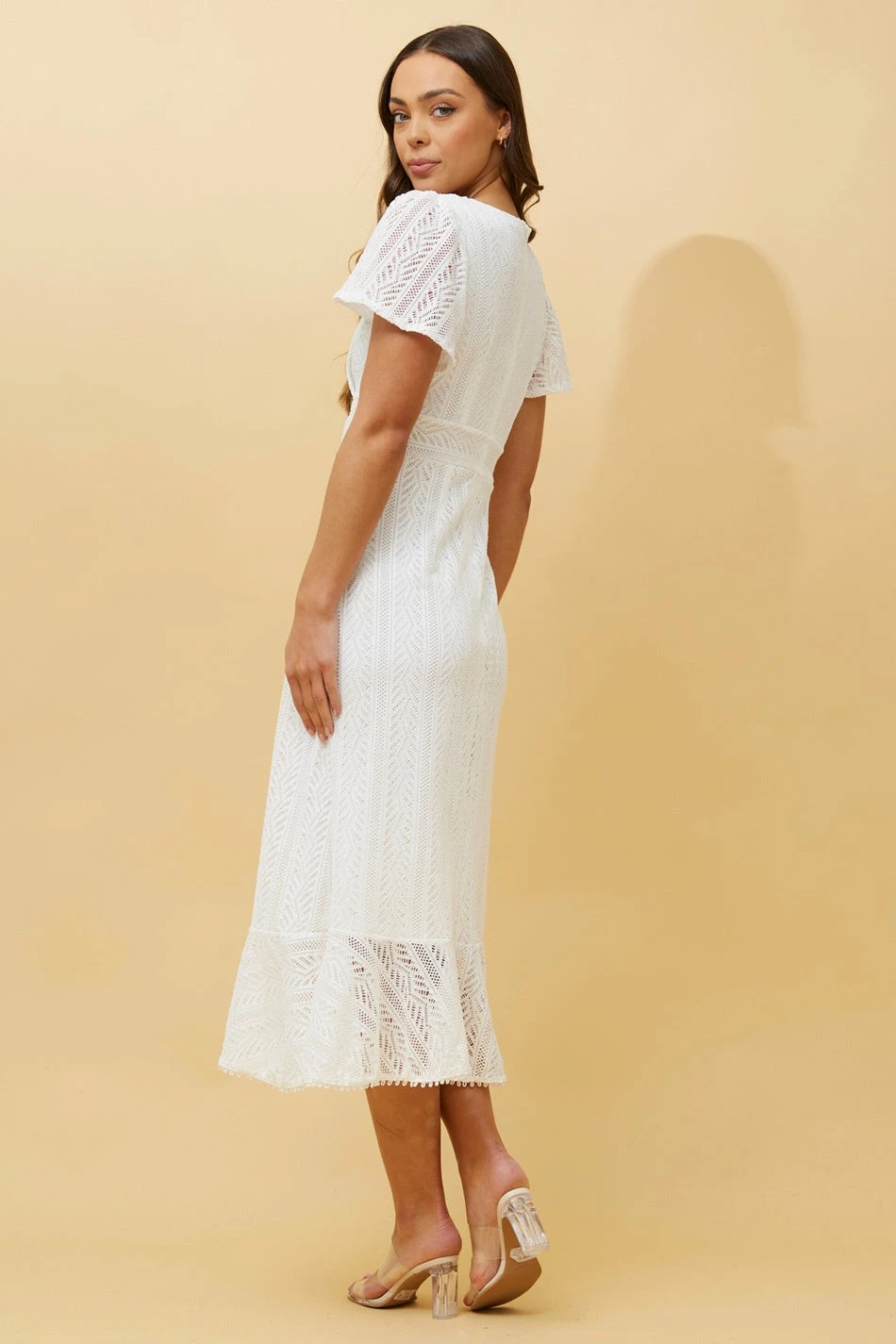 GODIVA LACE MIDI DRESS - Image 10