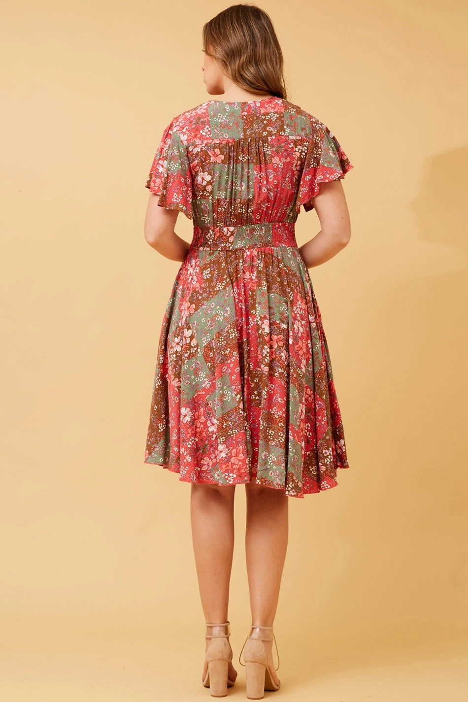 SANDY FLORAL BOHO SHORT DRESS - Image 6