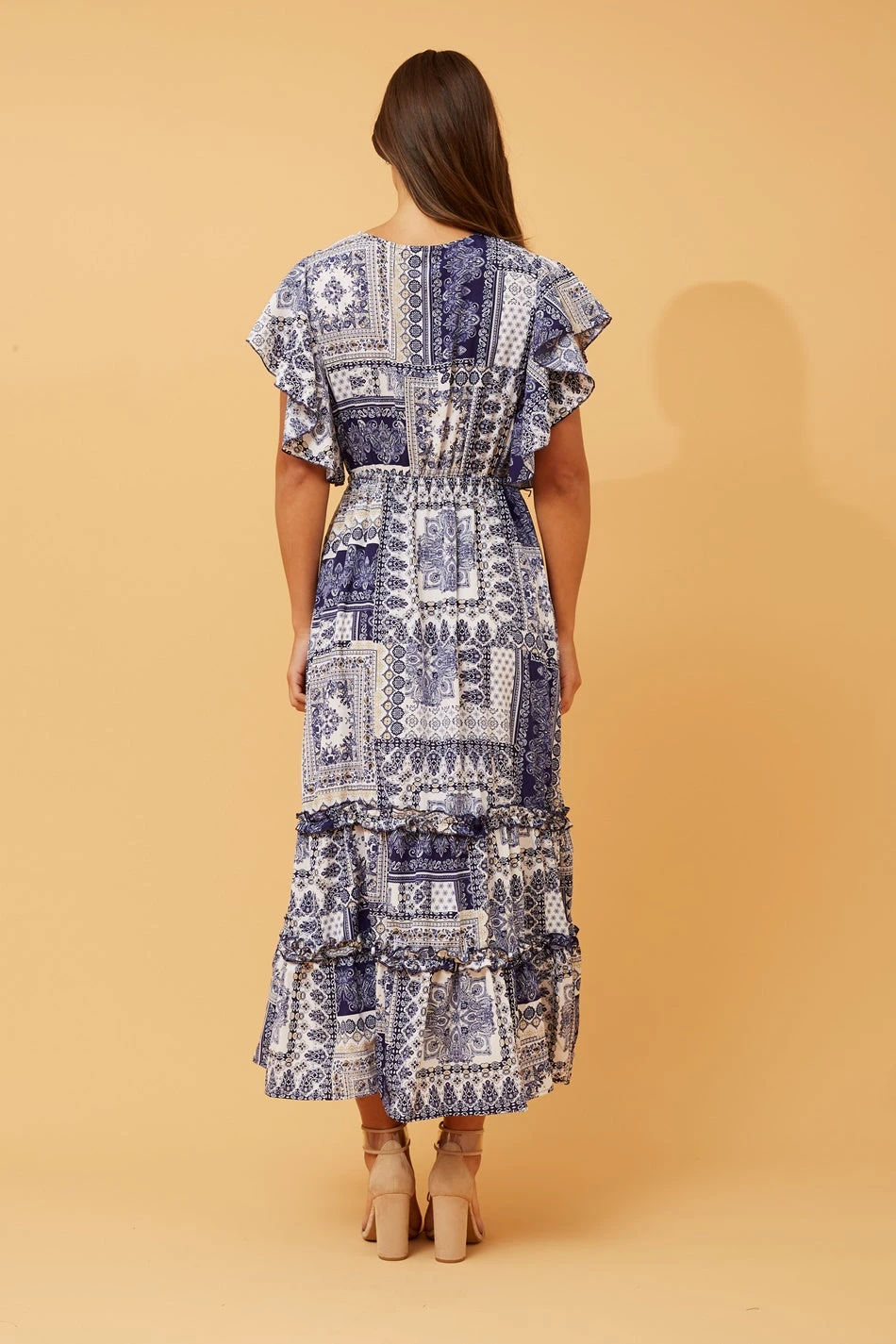 GEMALLA PATCHWORK BOHO MAXI DRESS - Image 7