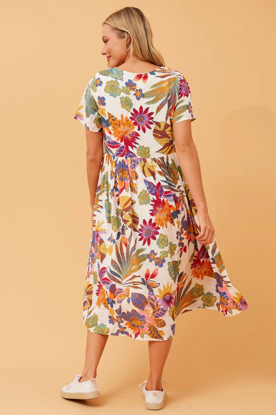 ROZINA FLORAL PRINT DRESS - Image 6