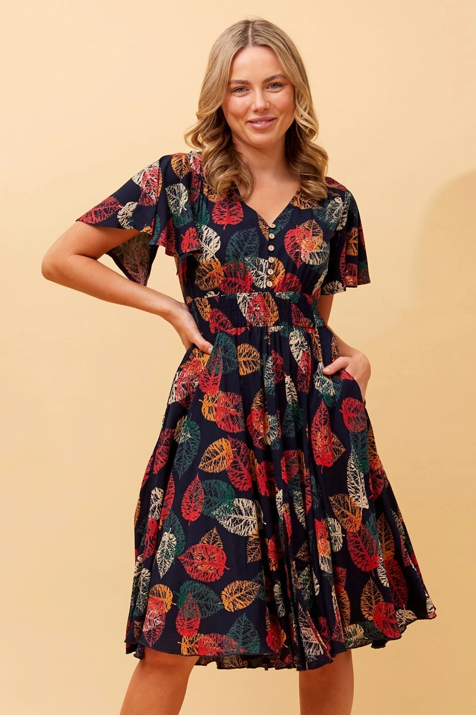 SANDY BOHO SHORT DRESS - Image 3