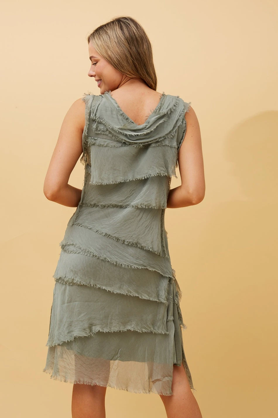 SUZY SLEEVELESS TIERED DRESS - Image 17