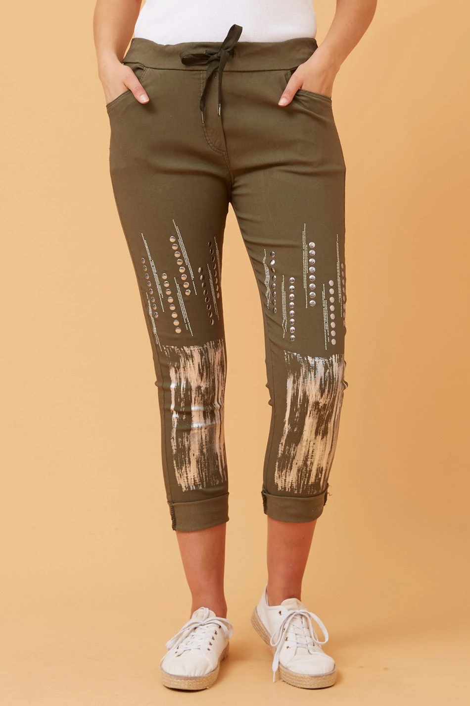 JANJA EMBELLISHED JOGGERS - Image 7