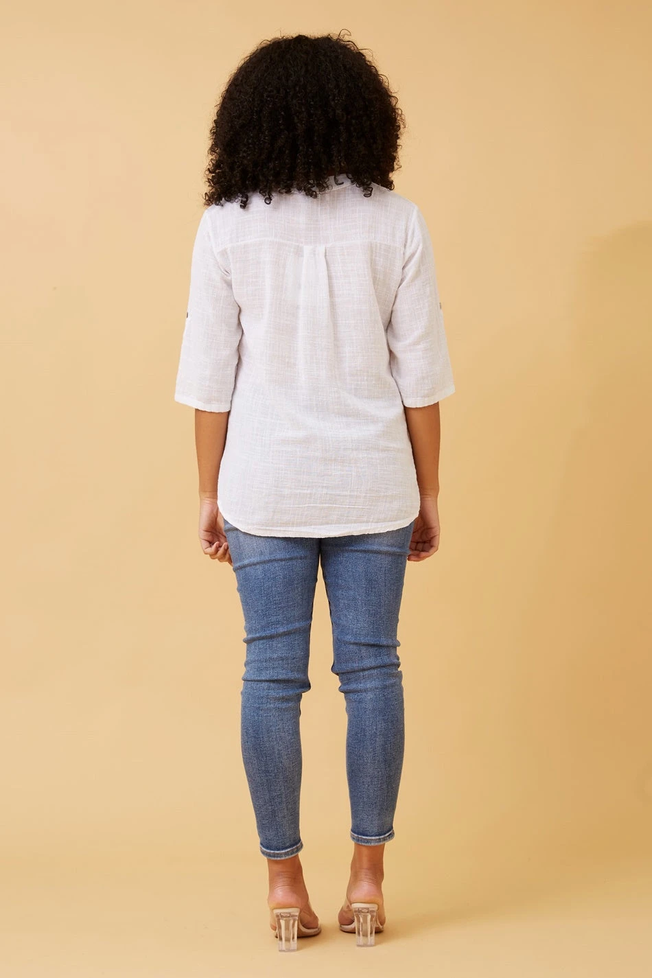 KAI FLORAL EMBROIDERY DETAIL TOP - Image 10