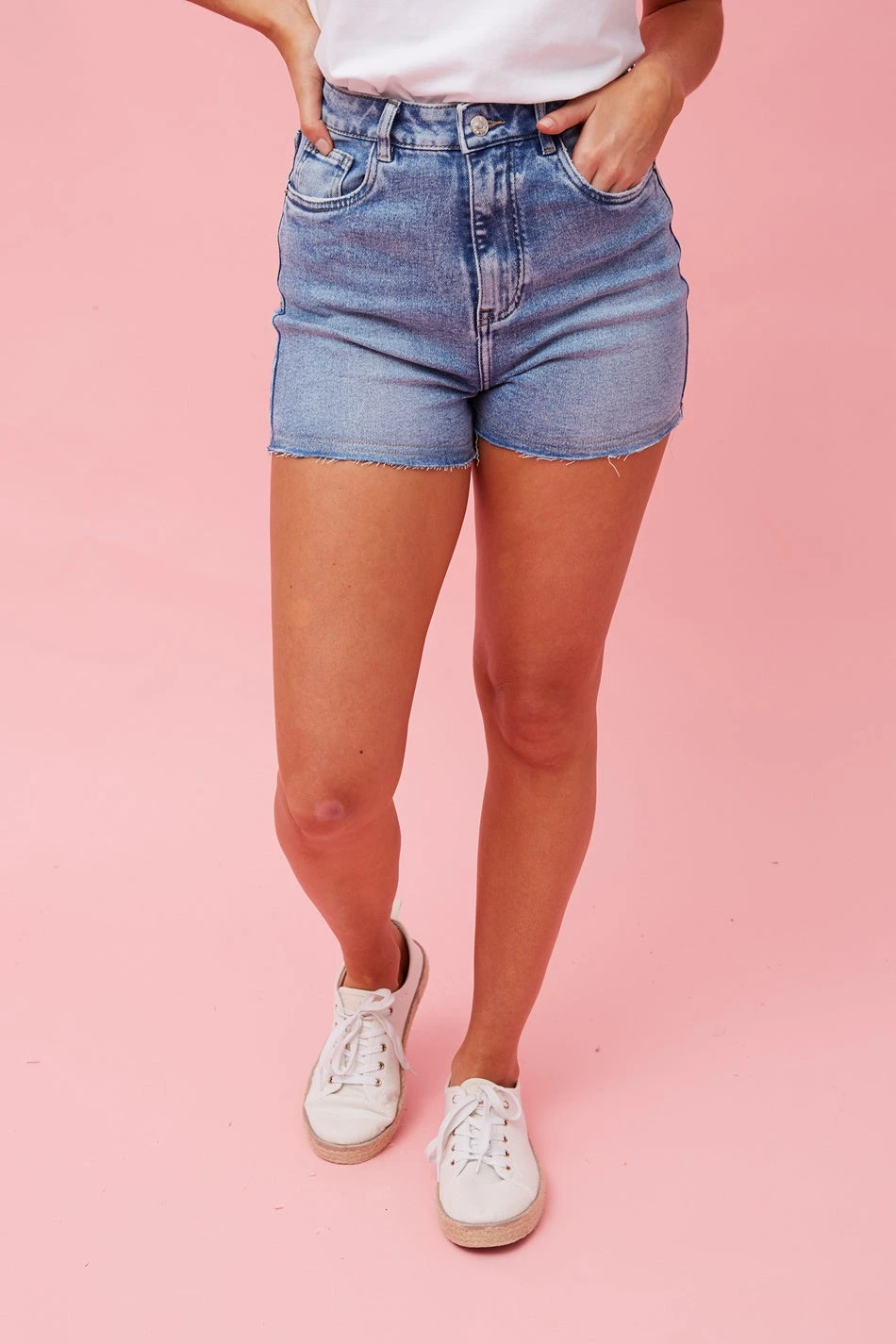 LOGAN DENIM SHORTS - Image 2