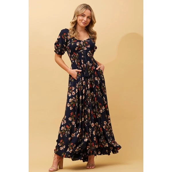 DAISY FLORAL BOHO MAXI DRESS - Image 13
