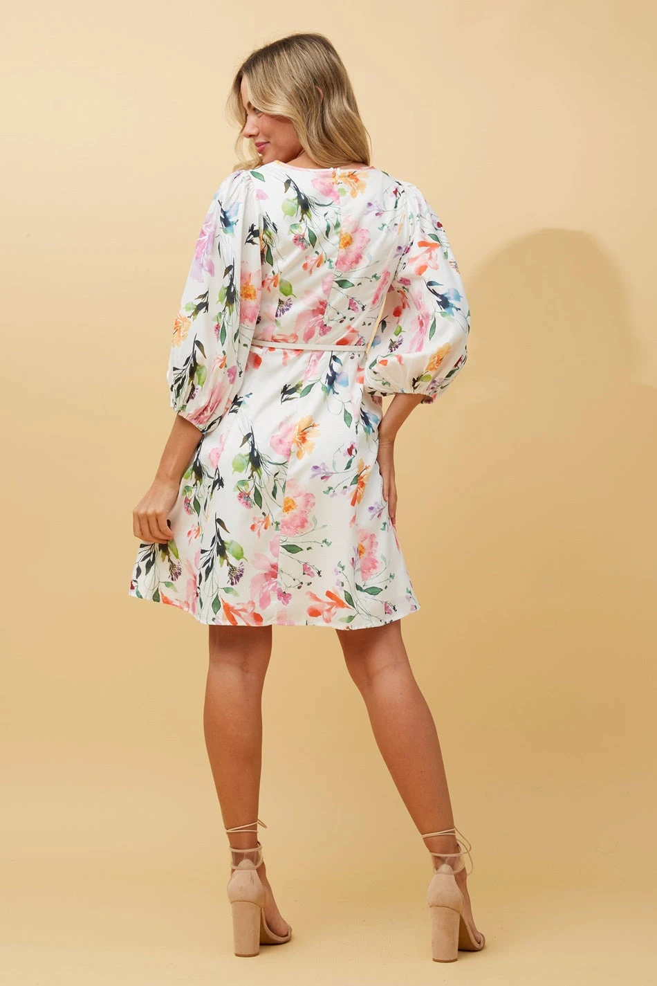 MADDIE FLORAL SHORT DRESS - Image 6