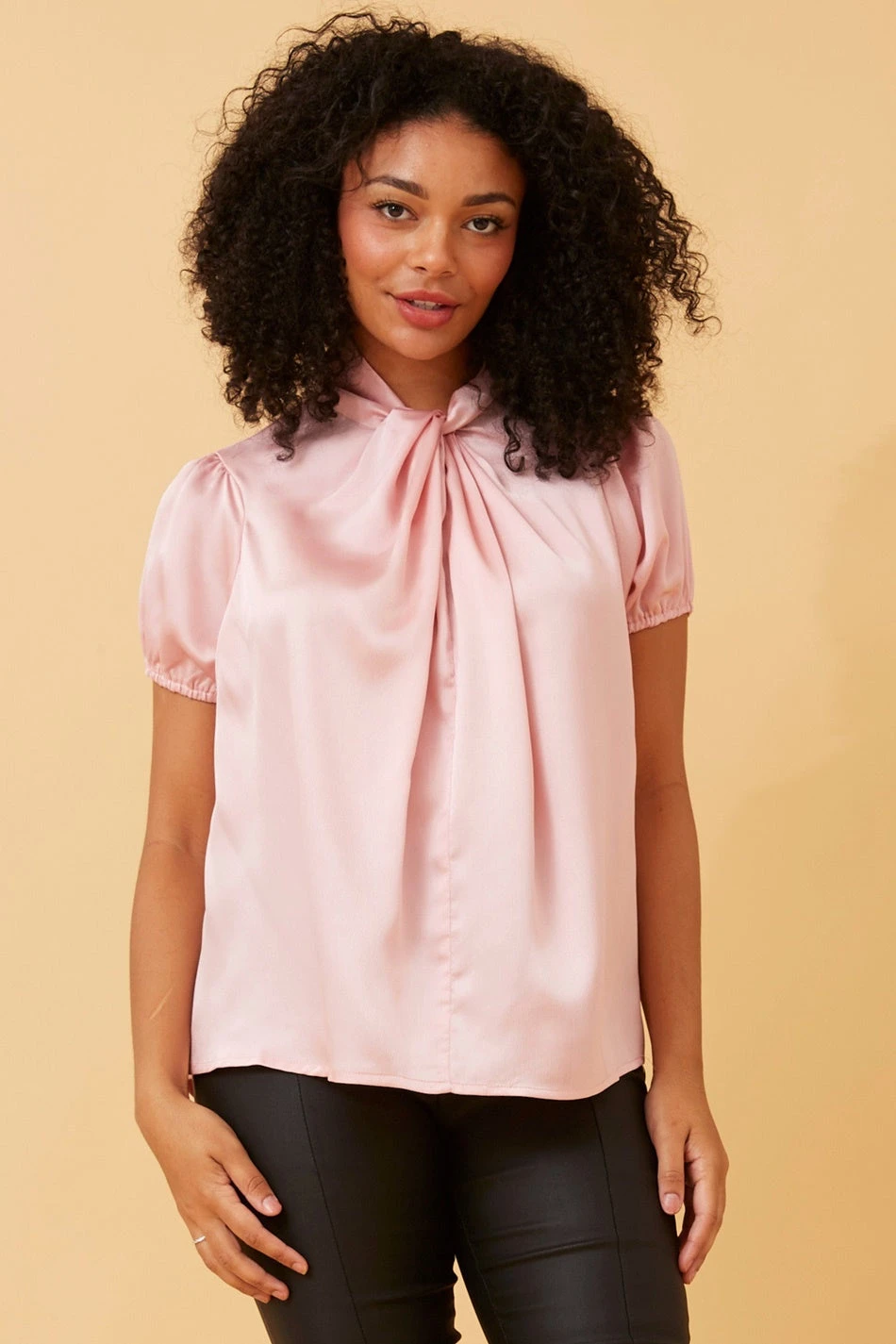 ANNE SATIN TOP - Image 3