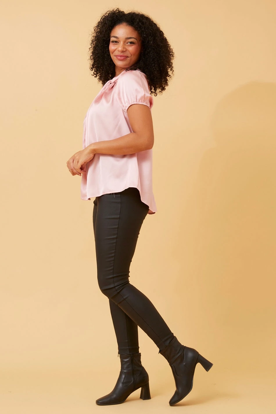 ANNE SATIN TOP - Image 5