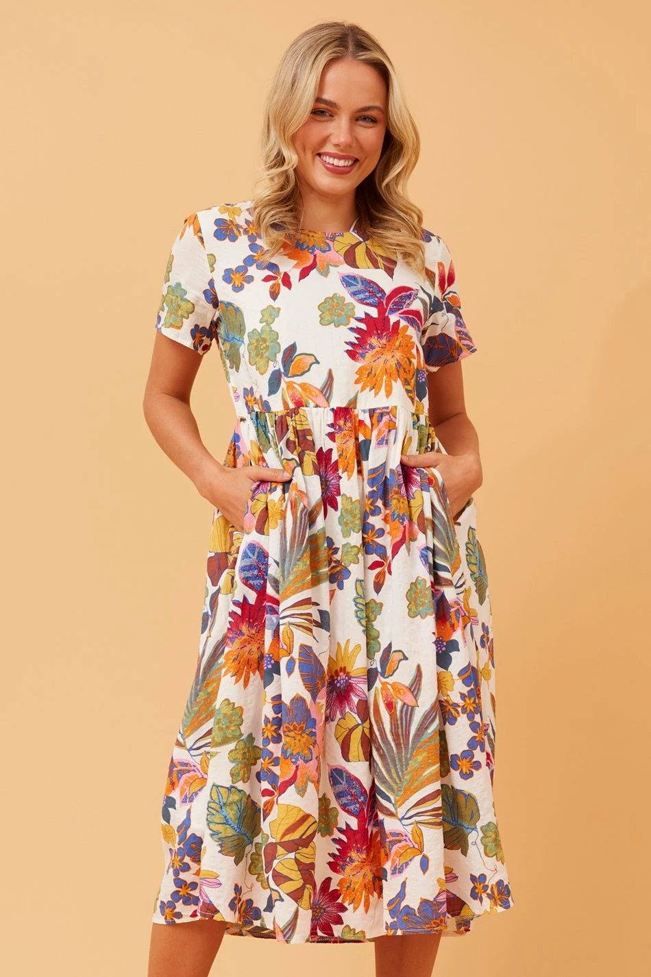 ROZINA FLORAL PRINT DRESS - Image 3