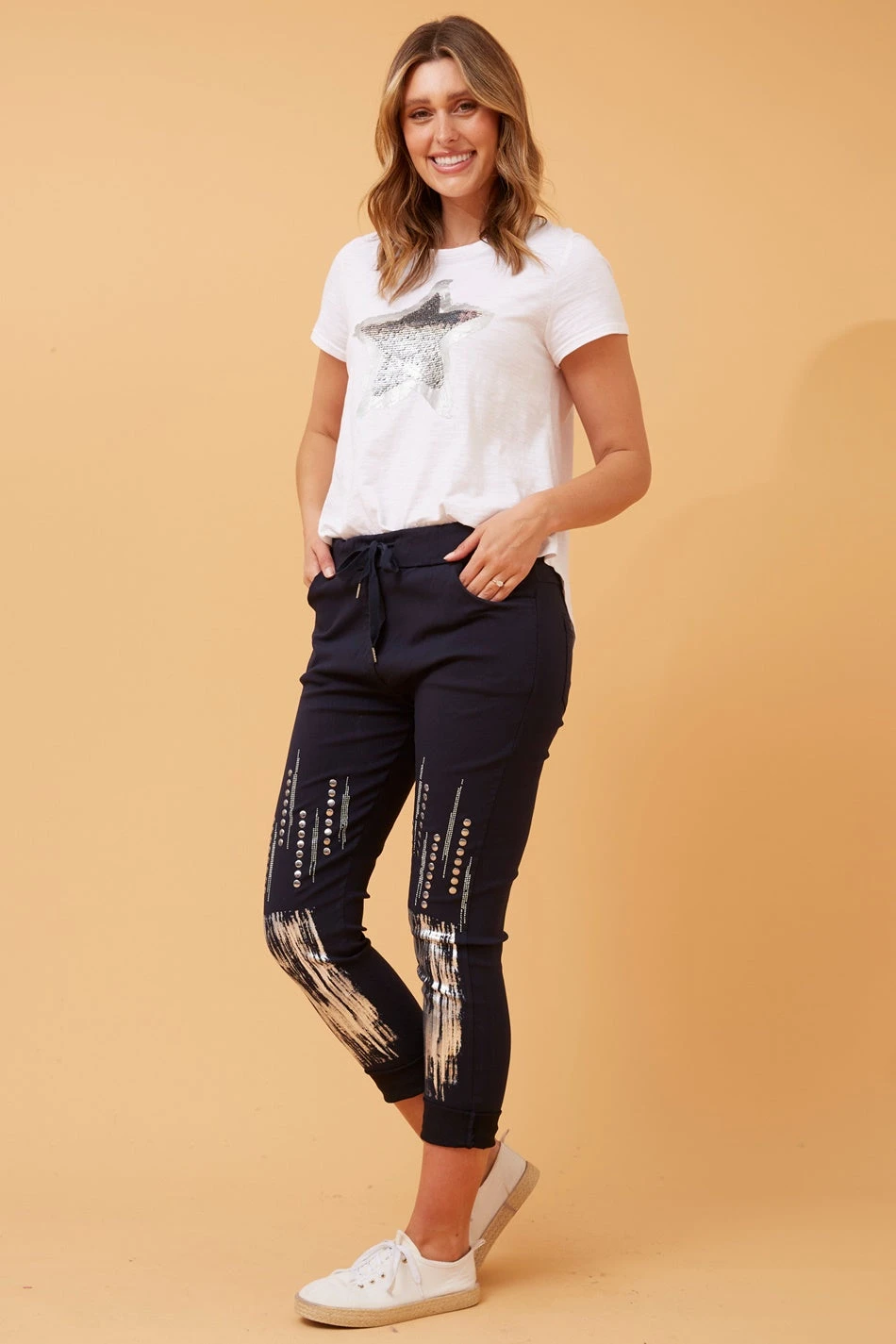 JANJA EMBELLISHED JOGGERS - Image 13